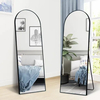 Full Length Black Standing Mirror