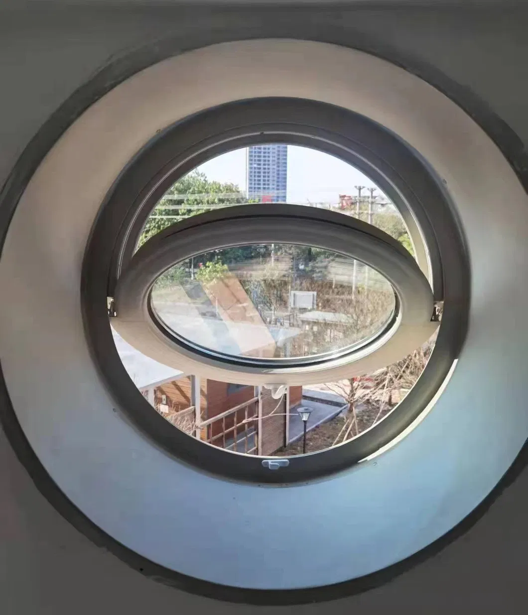 Aluminium Round Circular Opening Window