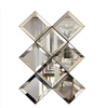 Background Decoration Glass Beveled Mirror Mosaic Tiles Mirror Wall