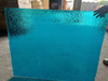 2mm 3mm 4mm Blue Tinted Colored Stained Glass Sheet 782X960mm