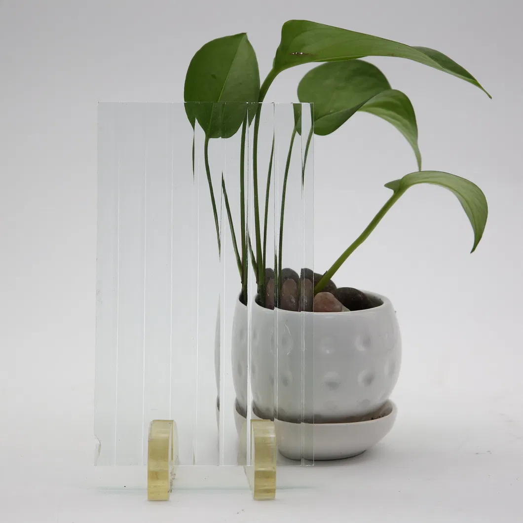 3mm-8mm Clear and Colored Textured Patterned Glass