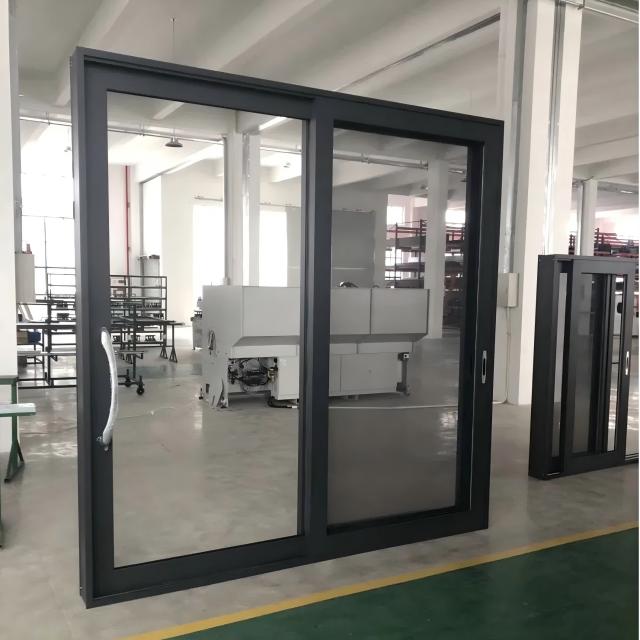Two Tracks and Three Trackes Aluminium Patio Sliding Balcony Door