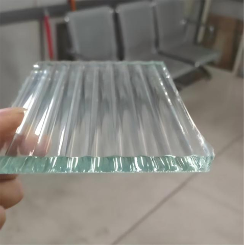 5mm 6mm 8mm 10mm Clear Extra Moru Fluted Glass