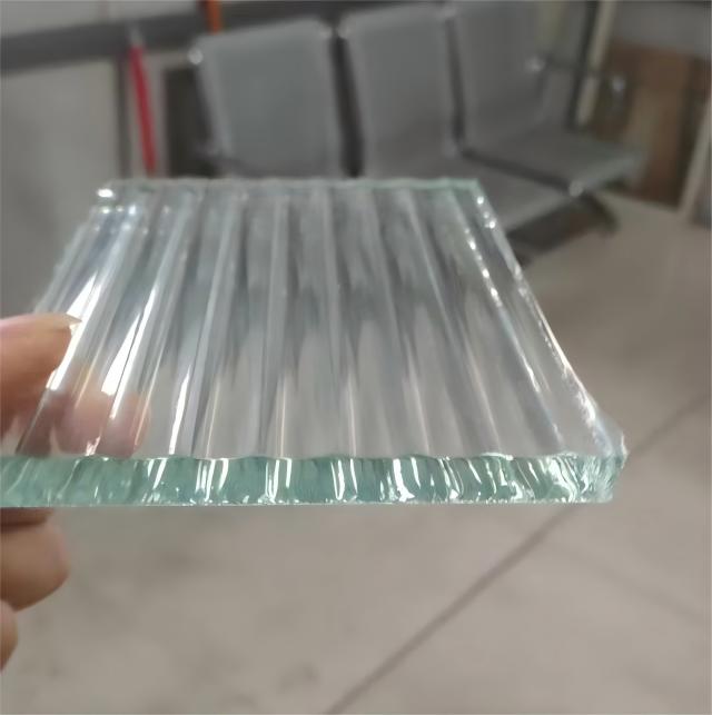 5mm 6mm 8mm 10mm Clear Extra Moru Fluted Glass