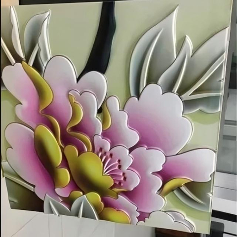 3D UV Ink Silk Printing Digital 4mm-12mm Tempered Toughened Glass