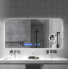 Circle Square LED Lighting Framed Mirror
