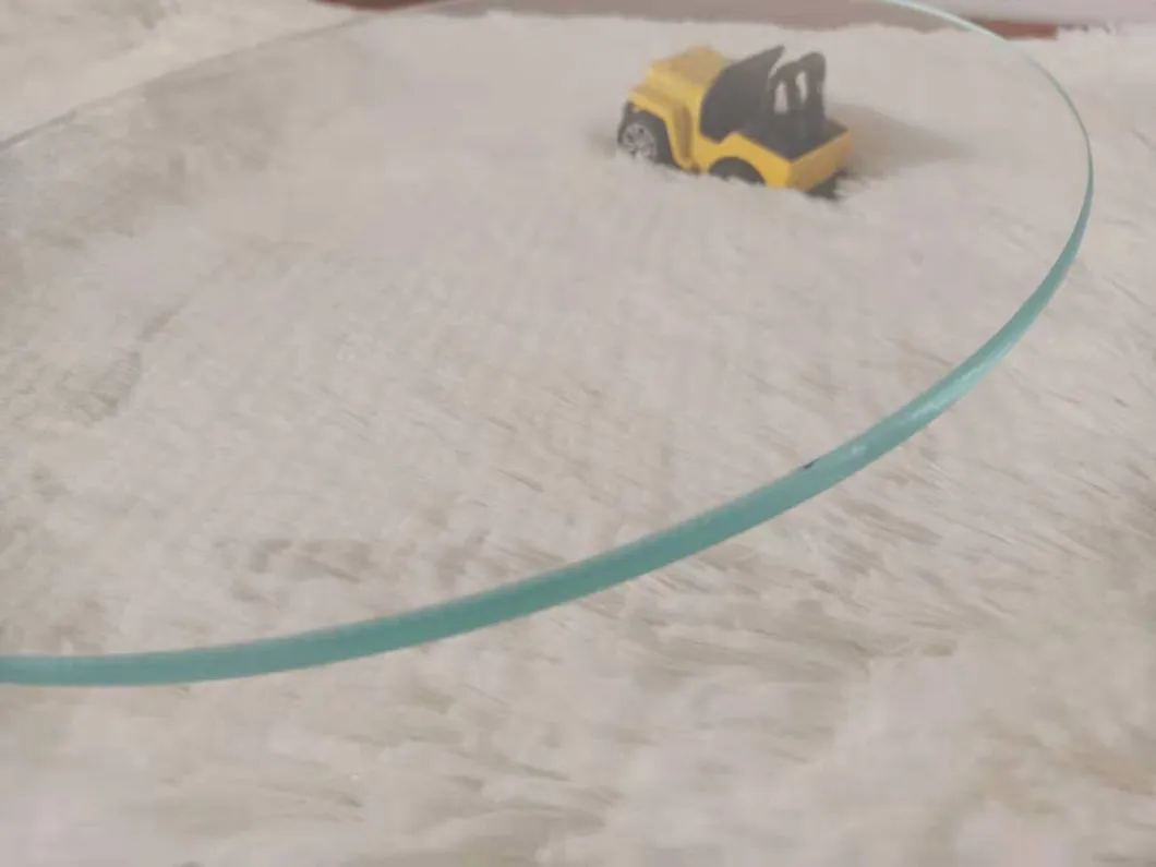 4mm-19mm Clear Low Iron Tempered Glass with Polished Edge