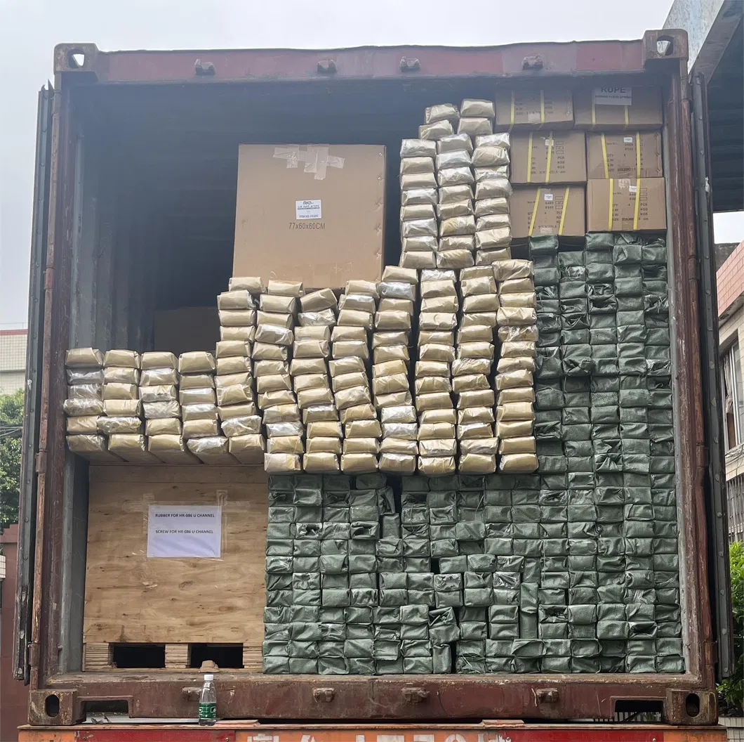 Floor Mount Fascial Mount Aluminium U Channel Profile with Cap Cover