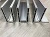 Bend Aluminium U Channel Profile Base Shoe Balustrade Profile