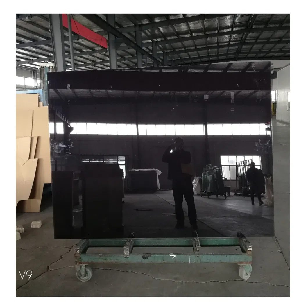 4mm-10mm Black Dark Grey Dark Brown Float Reflective Glass