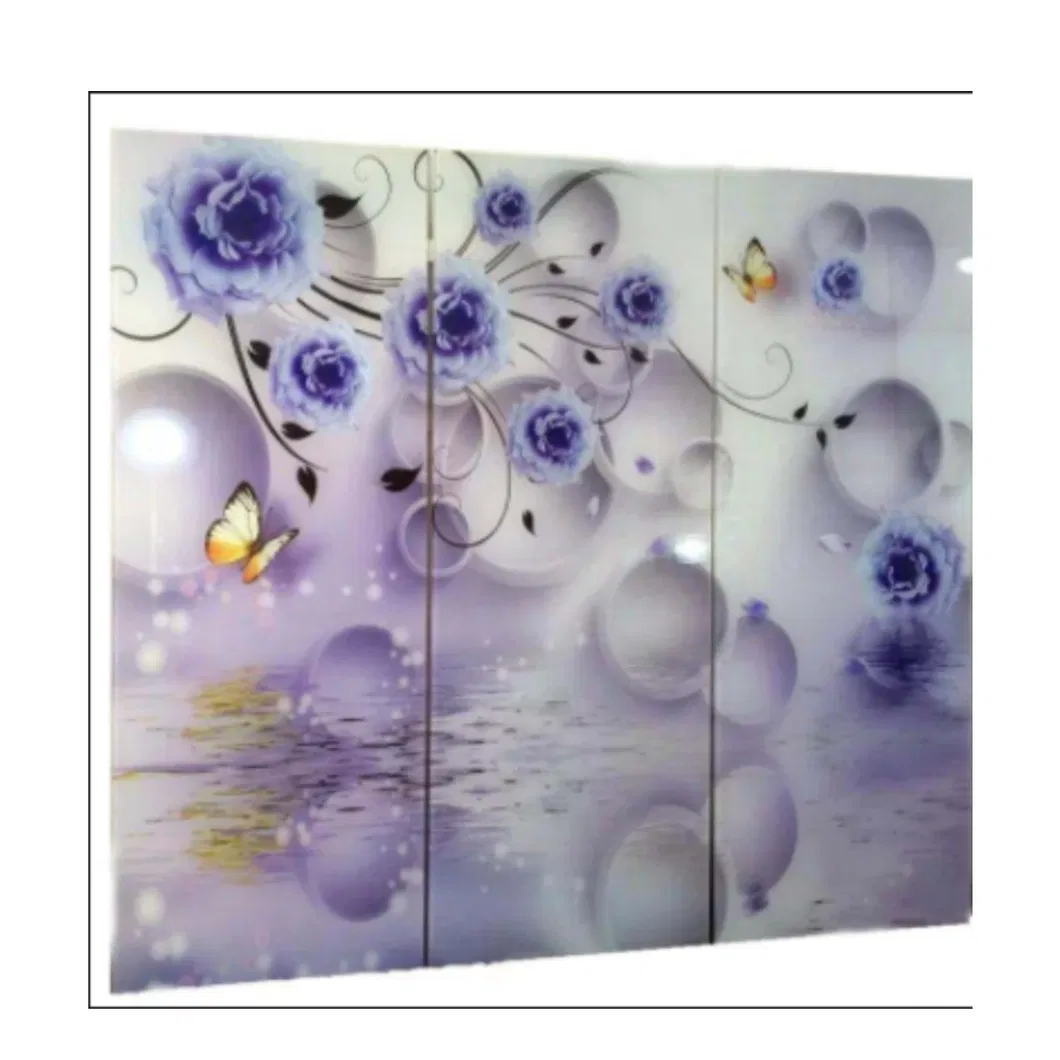 3D UV Ink Silk Printing Digital 4mm-12mm Tempered Toughened Glass