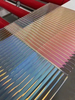 4mm-10mm Tempered Dichroic Tinted Moru Fluted Reeded Corrugated Patterned Textured Glass