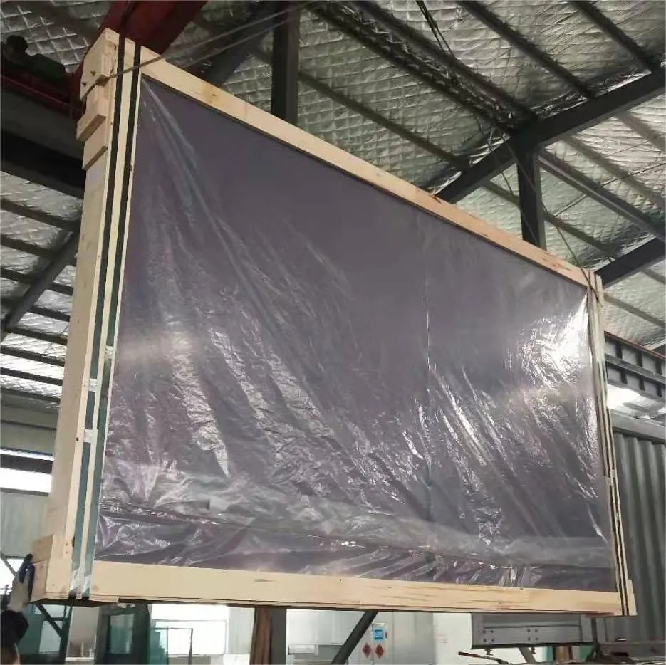 6.38mm 8.38mm 10.76mm 12.76mm 16.76mm Grey Laminated Glass Polished Edges