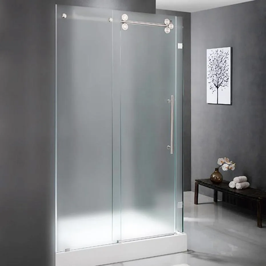 6mm 8mm 10mm Tempered Shower Glass