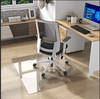 5mm Tempered Glass Heavy Duty Chair Mats with Beveled Edges