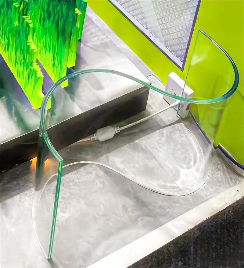 3mm-12mm Chamfered Edges Ultra Clear Tempered Float Glass with Flat Polished Edges