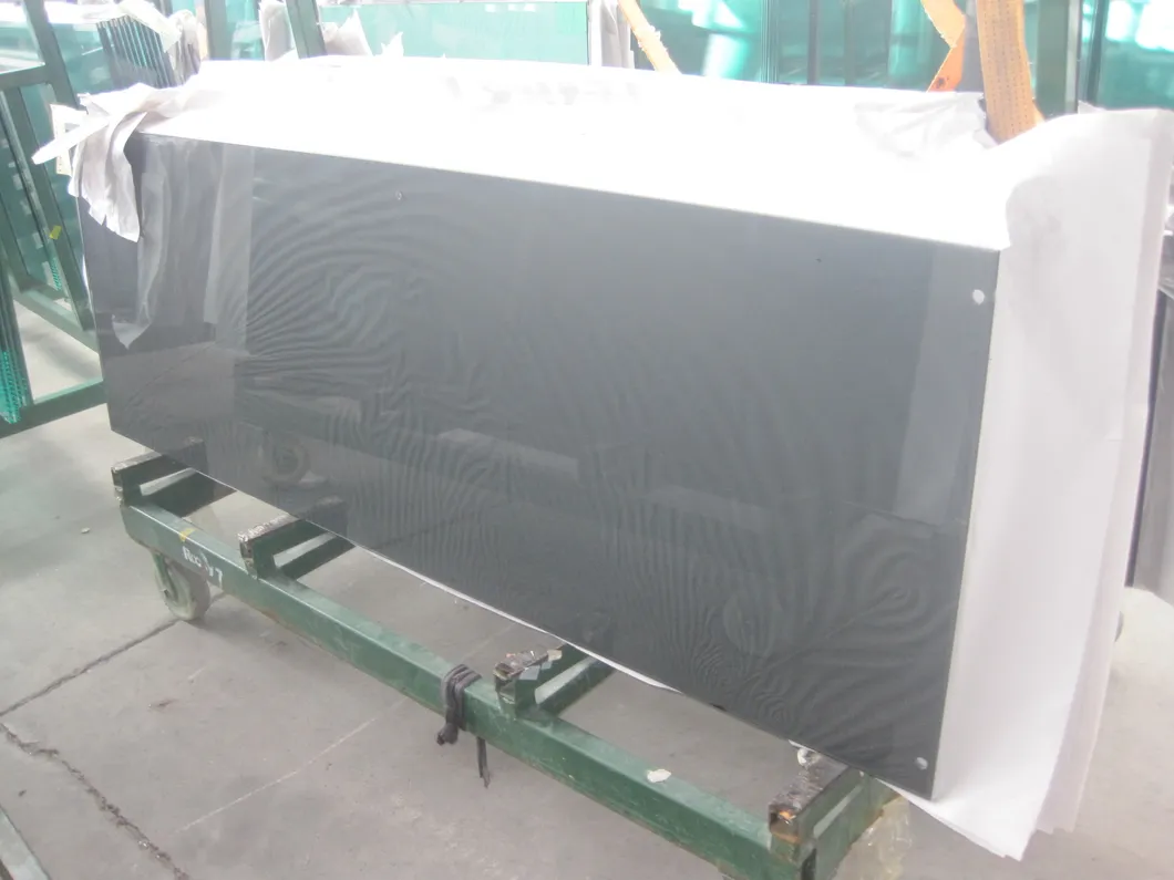8mm 10mm 12mm Tempered Dining Glass Table Top with Pencil Round Edge