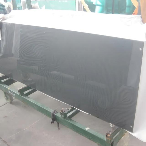 6mm 8mm Brown Frosted Acid Etched Tempered Glass Shower Panel