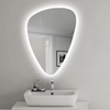 Waterdrop LED Backlit Circular Lighting Mirror