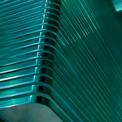 Pool Fencing Balustrade Railing Clear Toughened Glass 12mm with Flat Polished Edges