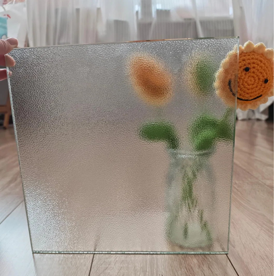 6mm 7mm 30 Minutes Fire Resistant Obscure Nashiji Wired Glass