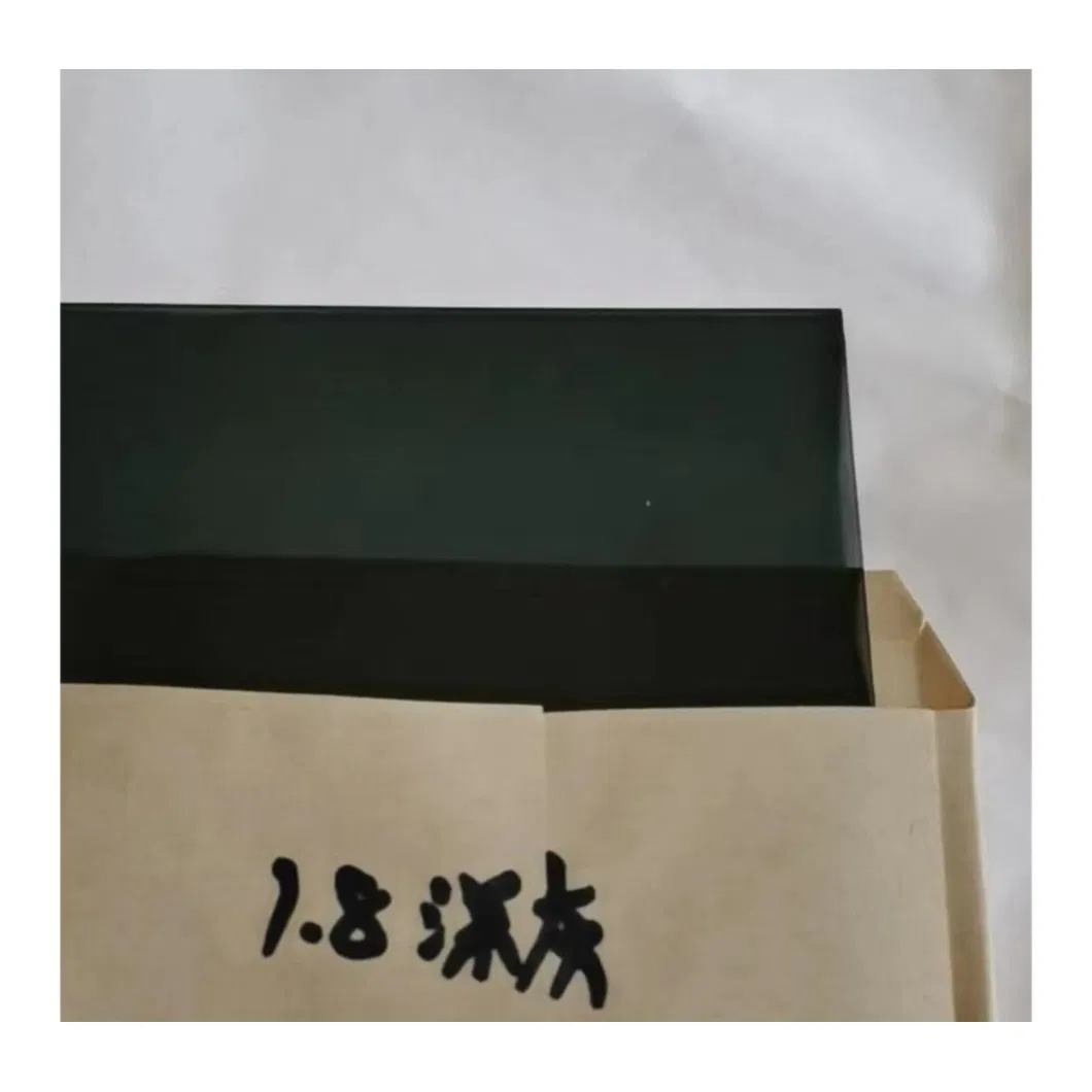 4mm-12mm Black Dark Grey Float Glass