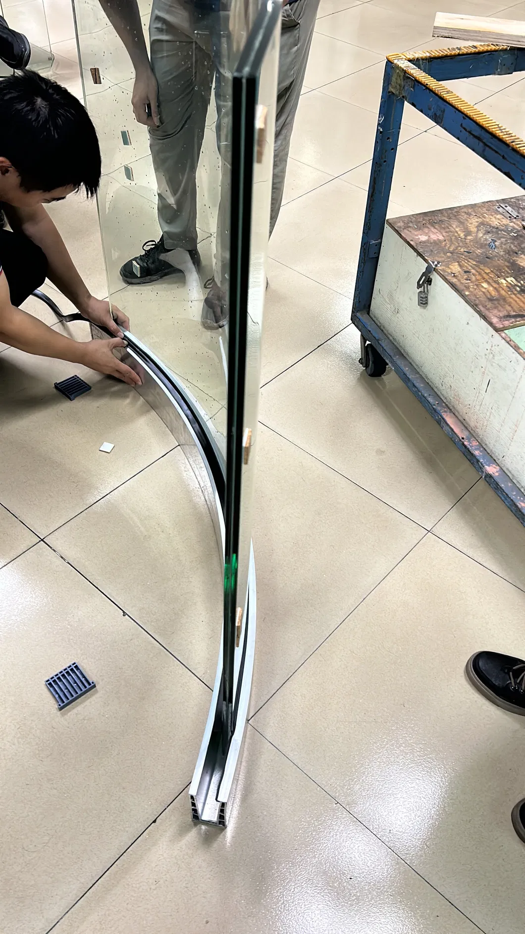 Aluminium Curved Aluminium Bending Balustrade Profile