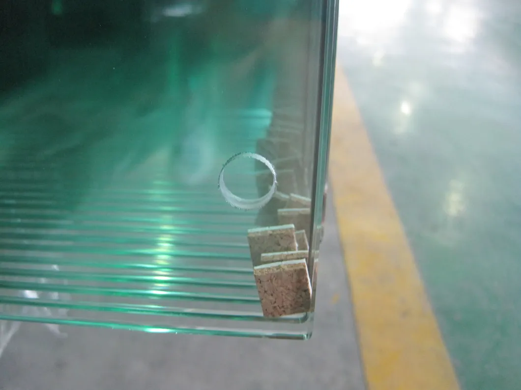 10.76mm 12.76mm 16.76mm 17.52mm 21.52mm Low Iron Extra Clear Tempered Laminated Glass