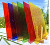 3mm Iridescent 300X300mm 12X12inch Stained Craft Glass for The Art Studio Club