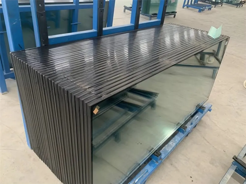 6+12A+6 Soundproof Insulated Hollow Double Glazing Units Curtain Wall Facade Igu Dug