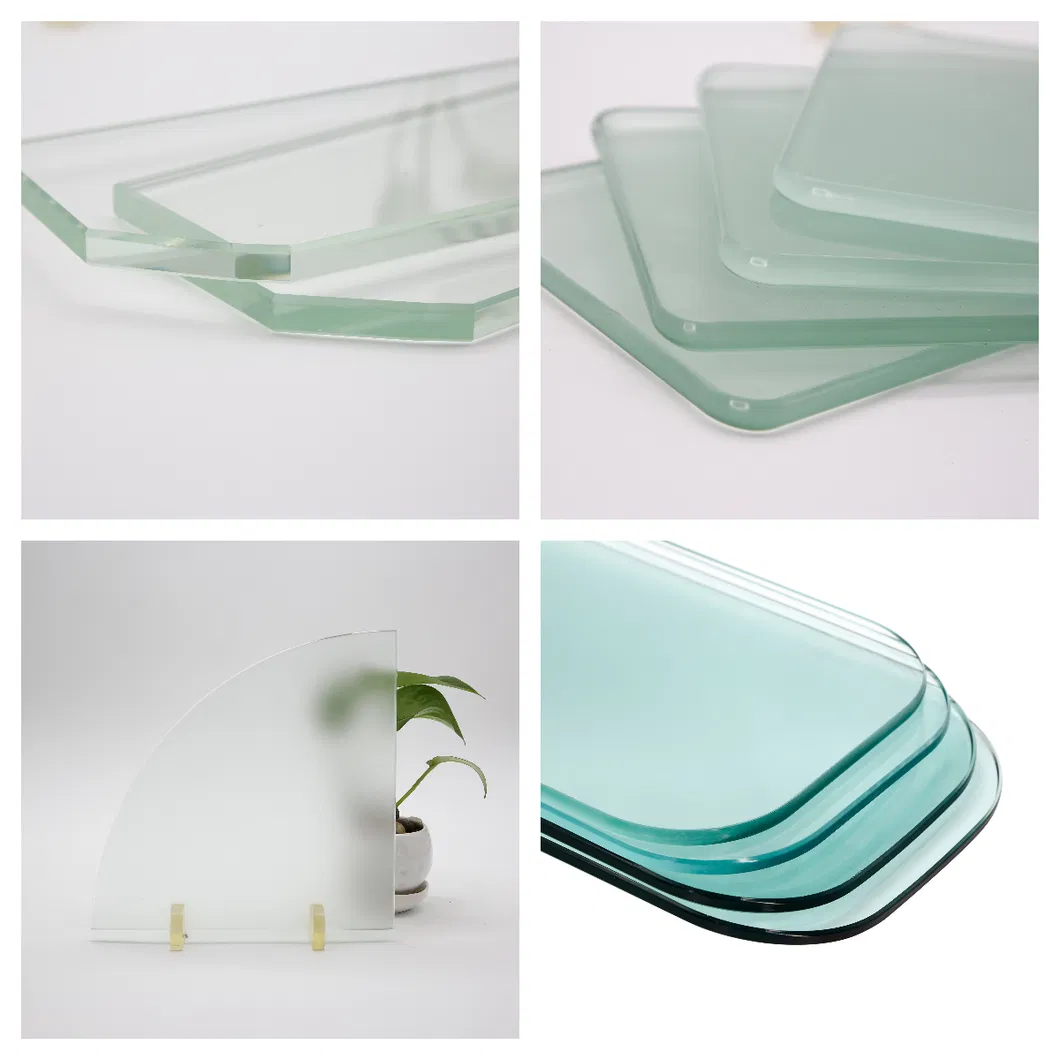 17.52mm Polished Edges Tempered PVB Sgp Laminated Glass for The Balustrade