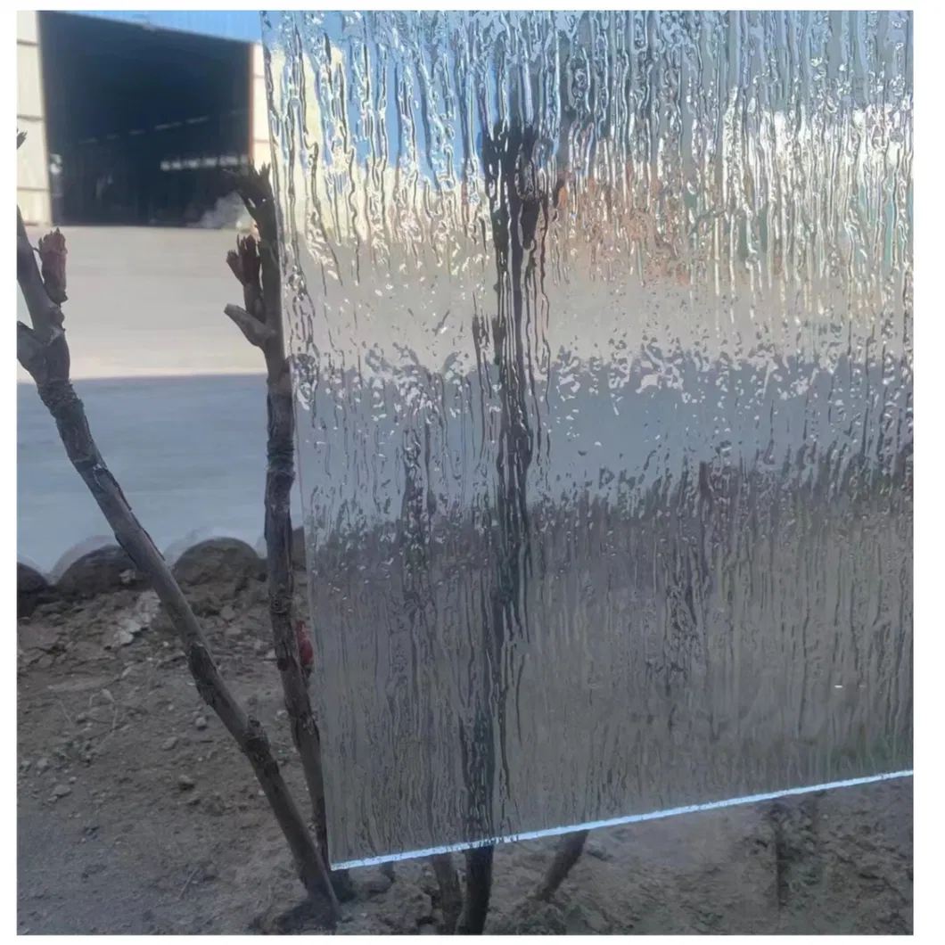 6mm 7mm 30 Minutes Fire Resistant Obscure Nashiji Wired Glass