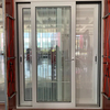 Two Tracks and Three Trackes Aluminium Patio Sliding Balcony Door