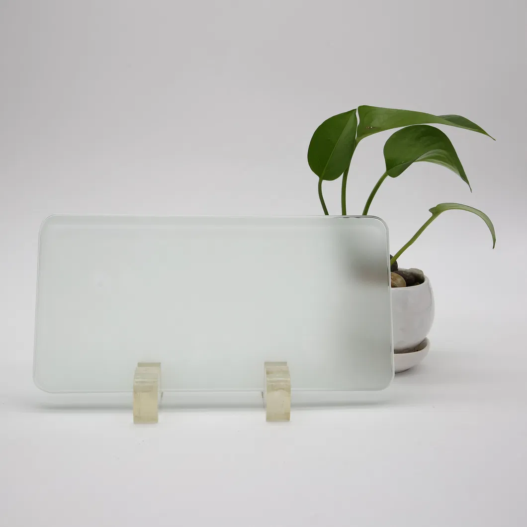 Small Size Tempered Float Glass with Flat Polished Edges Beveled Edge