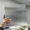 4mm 5mm 6mm 8mm 10mm Clear Nashiji Moru Mistlite Fluted Patterned Glass