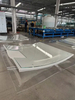Clear Temperd Laminated Curved Bending Glass Panel
