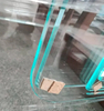 4mm 5mm 6mm 8mm Brown Ultra Clear Tempered Glass with Round Edges