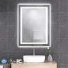 LED Bathroom Fog Free Round Rectangular Square Lighting Waterproof Mirror