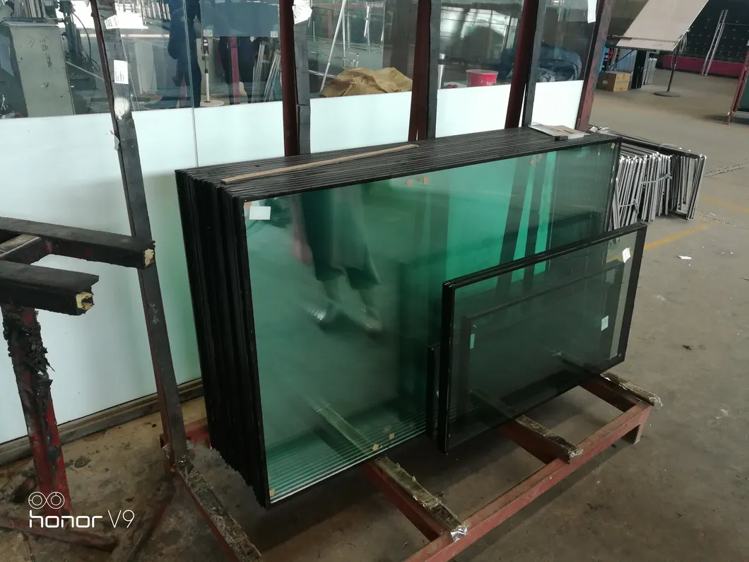 6+12A+6 Soundproof Insulated Hollow Double Glazing Units Curtain Wall Facade Igu Dug