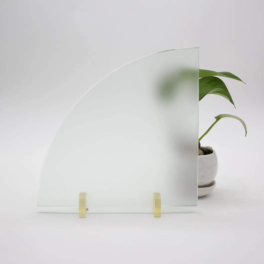 6mm 8mm 10mm Extra Clear Frosted Polished Glass Shelves with Flat and Pencil Polished Edges