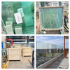 17.52mm Polished Edges Tempered PVB Sgp Laminated Glass for The Balustrade