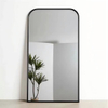 Aluminium Black Metal Framed Bathroom Mirror for Wall Hanging