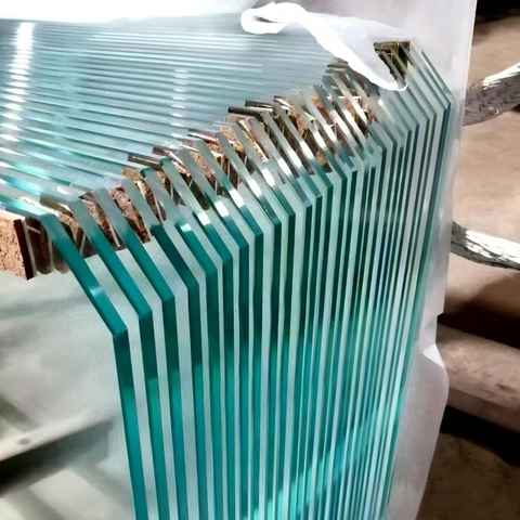 4mm 5mm 6mm 8mm Clear Tempered Glass with Pencil Edges Round Corners