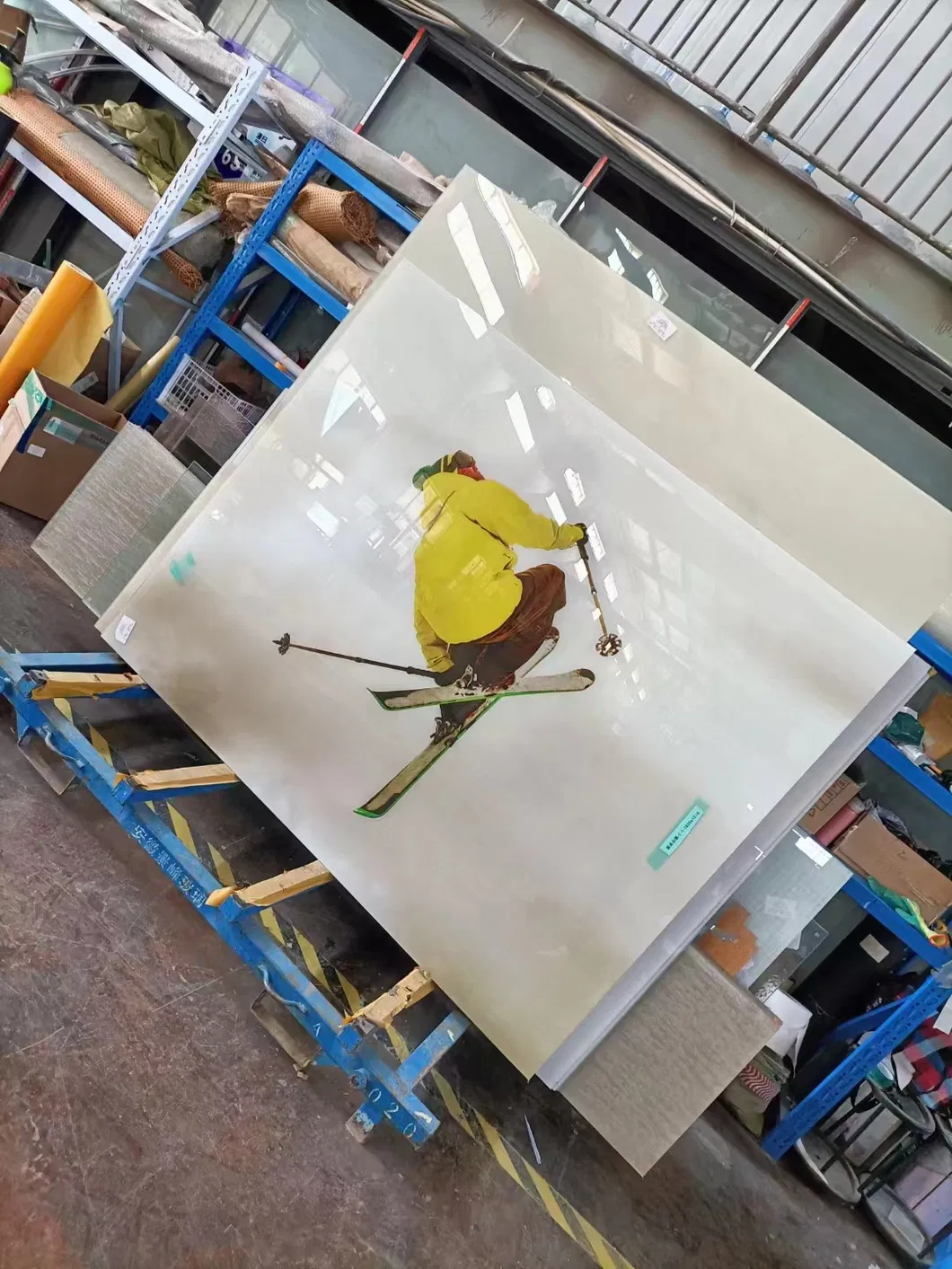 3D UV Ink Silk Printing Digital 4mm-12mm Tempered Toughened Glass