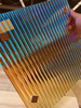4mm-10mm Tempered Dichroic Tinted Moru Fluted Reeded Corrugated Patterned Textured Glass