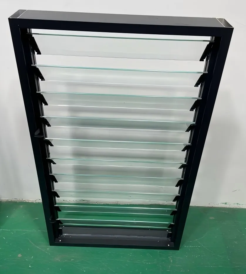 Aluminium Jalousie Hurrican Proof Louver Glass Ventilation Blinds Window