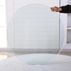 8mm 10mm Round Tempered Glass Table with Round Polished Edges