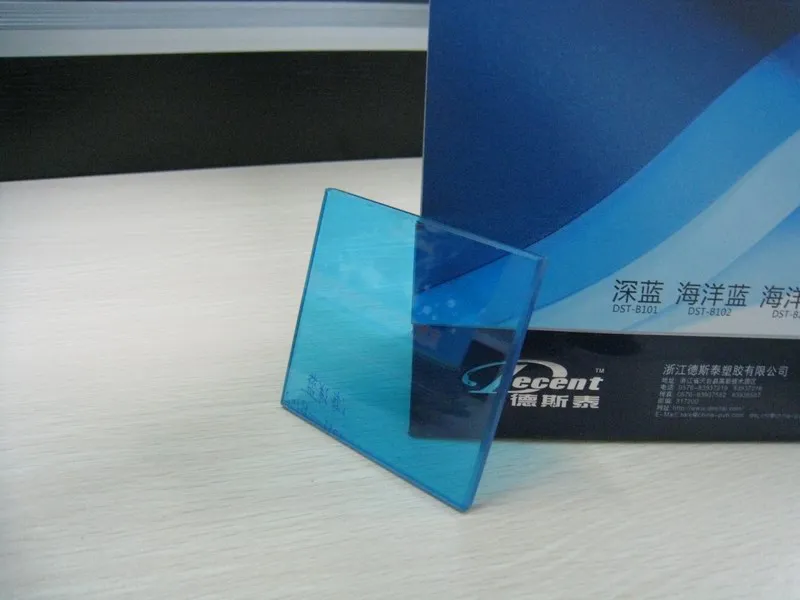4mm-10mm Ocean Blue Reflective Float Glass