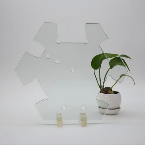 6mm 8mm 10mm Clear Toughened Glass for The Shower Enslosure Glass Panel