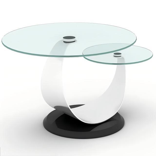 8mm 10mm Round Square Shape Clear Brown Tempered Glass Coffee Table